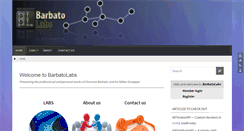 Desktop Screenshot of barbato.us